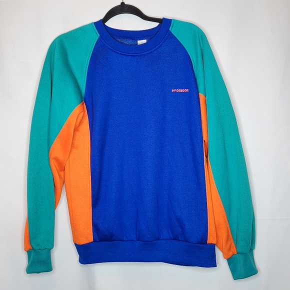 Vintage Other - Vintage McGregor Color Block Sweatshirt Size M
